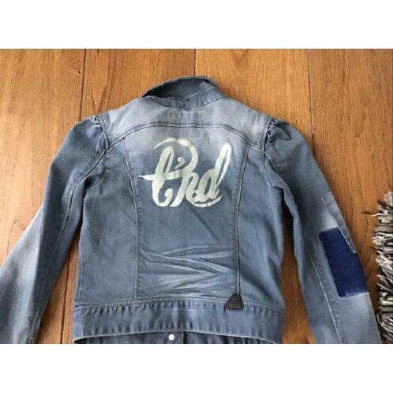 Stoere zomer jeans spijker denim jas jasje Tumble’n Dry 140