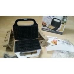 Nieuwe Domo DO9057W waffle party wafelijzer voor mini wafels