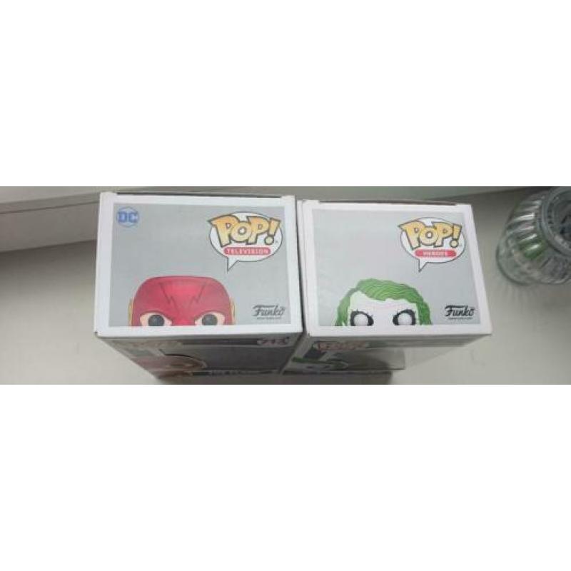 The Flash en The Joker Funko's.