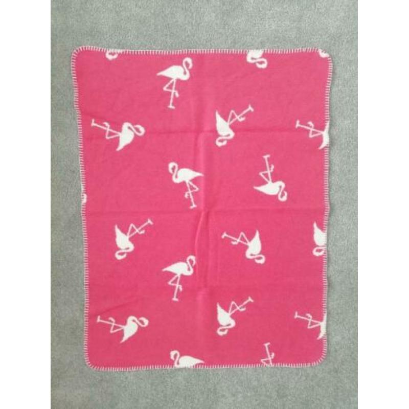 Heerlijke flanel wiegdeken Meyco 75 x 100 cm