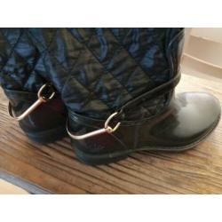 Posh Wellies zwart maat 37 zgan