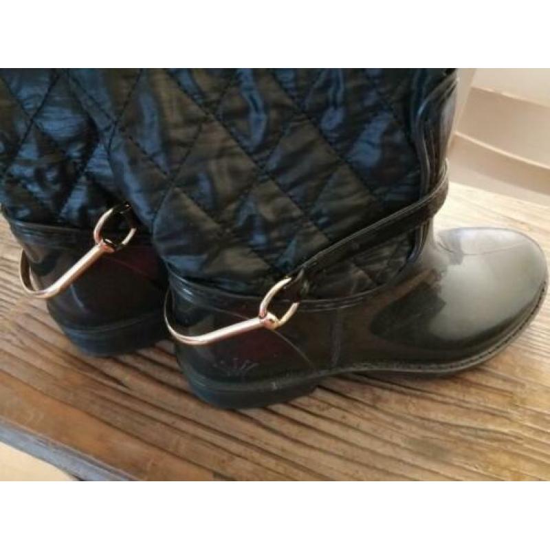 Posh Wellies zwart maat 37 zgan