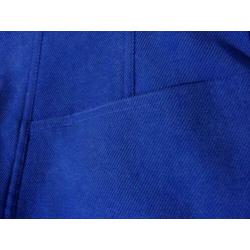 Paarse blazer van veloursachtige stof van Edgar Vos