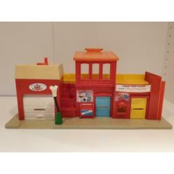 Speelstraatje Fisher Price, vintage