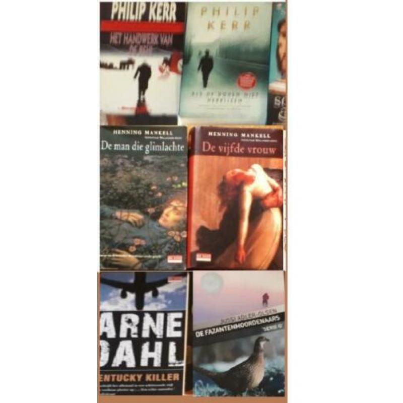 20x AdlerOlsen, Arne Dahl, Henning Mankell,Anne Holt,Karin S