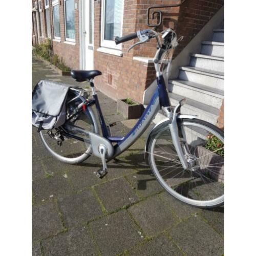 Mooie elektrische Sparta ion dames fiets te koop.