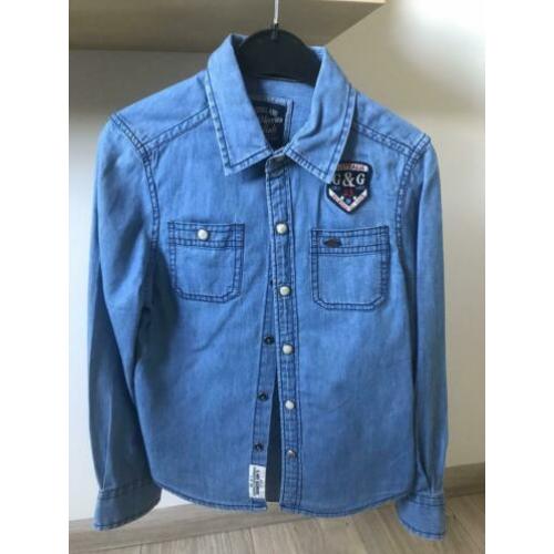 Geddes and Gillmore jeans hemd blouse - maat 116
