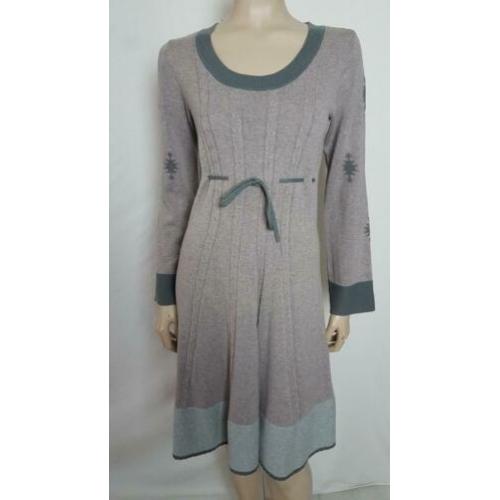 Prachtig z.g.a.n. gebreid jurkje van Cream, mt M!