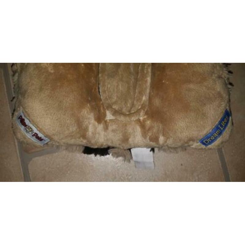 Pluchen hond met verlichting