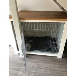 Bench met ombouw