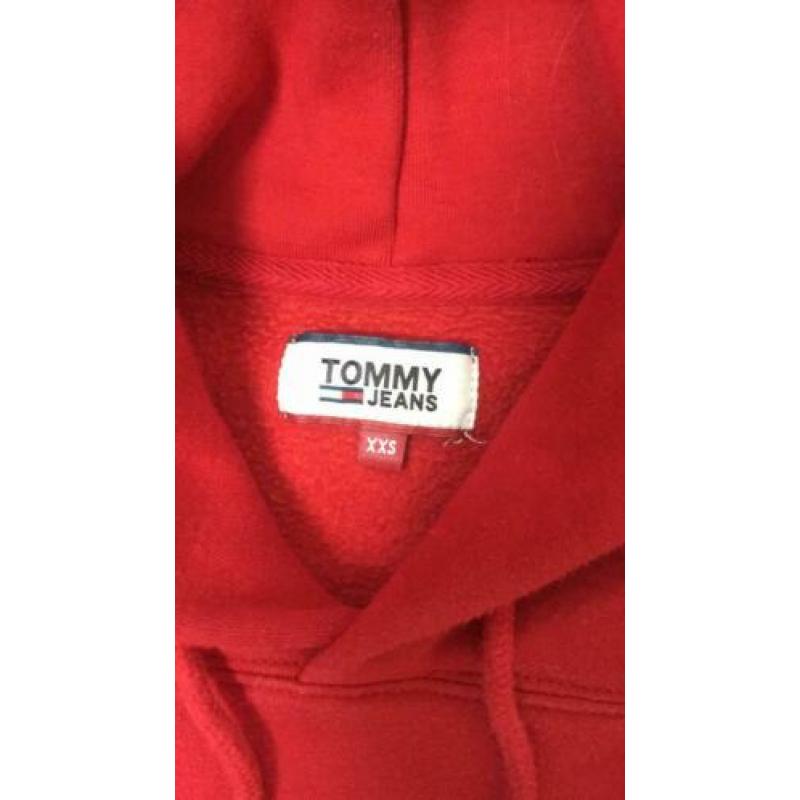 Tommy Hilfiger Hoodie Rood XXS