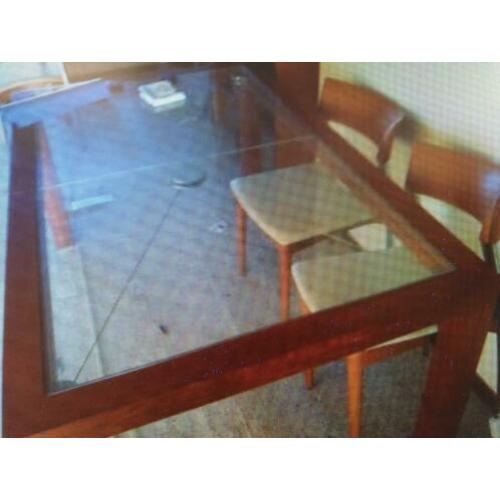 Kersenhout glazentafel...verstelbaar