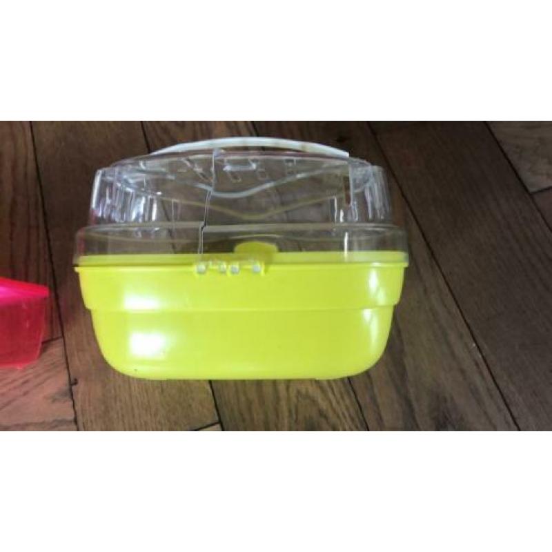 Hamsterkooi met toebehoren