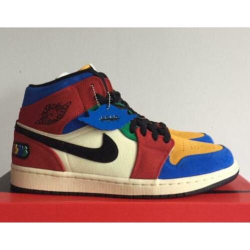 Nike air jordan 1 mid se fearless maat 45 dunk sb scott max