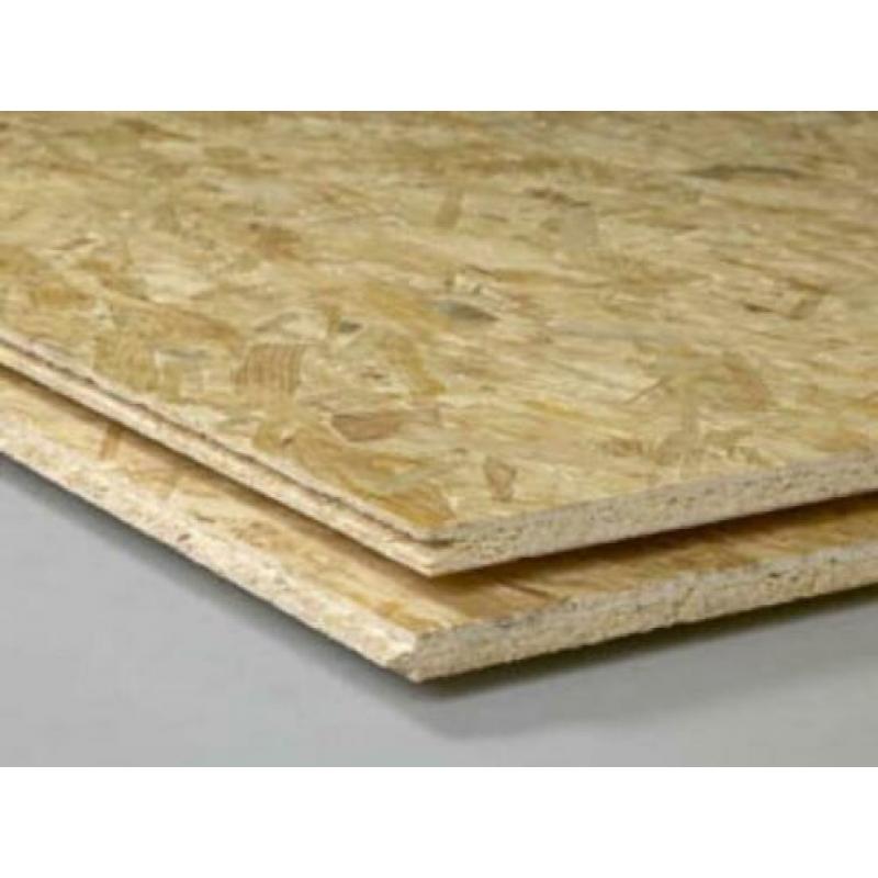OSB en underlayment platen nieuw