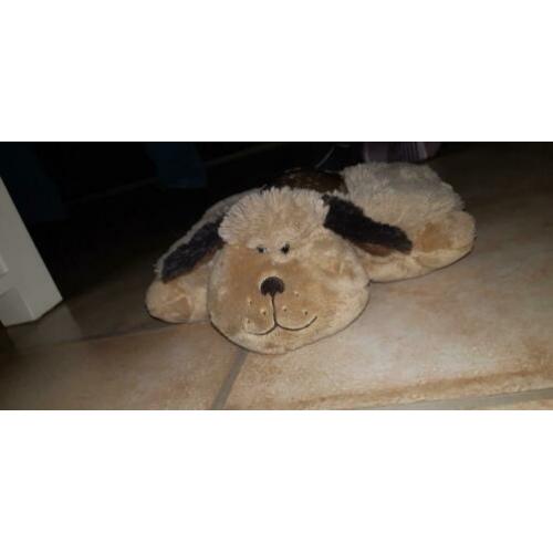 Pluchen hond met verlichting