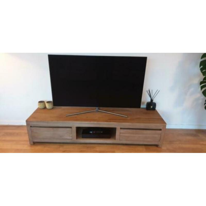 Prachtig houten tv meubel, zgan