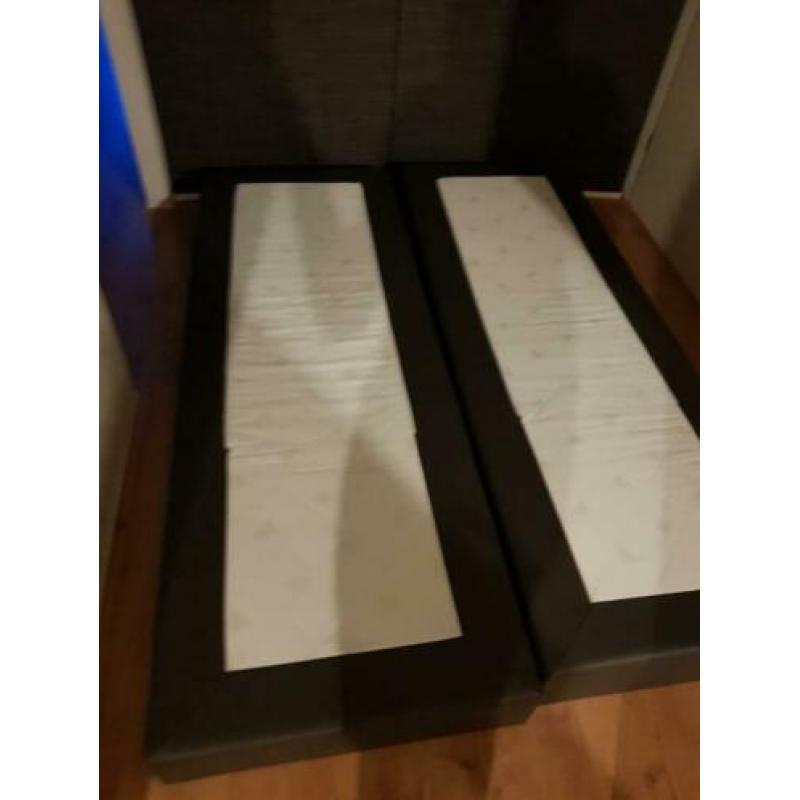 Twee goede matrassen 70*200 + topmatras 140*200 zgan