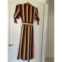 Mango jurkje met mouwtjes heel mooi maat XS NIETBIEDEN