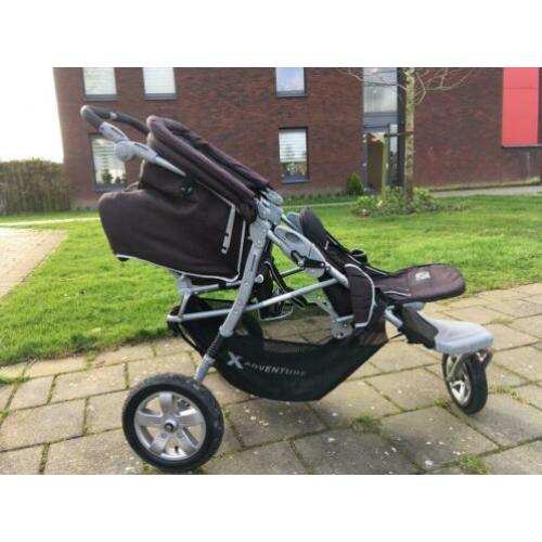 Duo (jog) kinderwagen + reiswieg