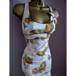 vlinders jurk Karen Millen maat 14/42 oksel tot oksel 45 tot