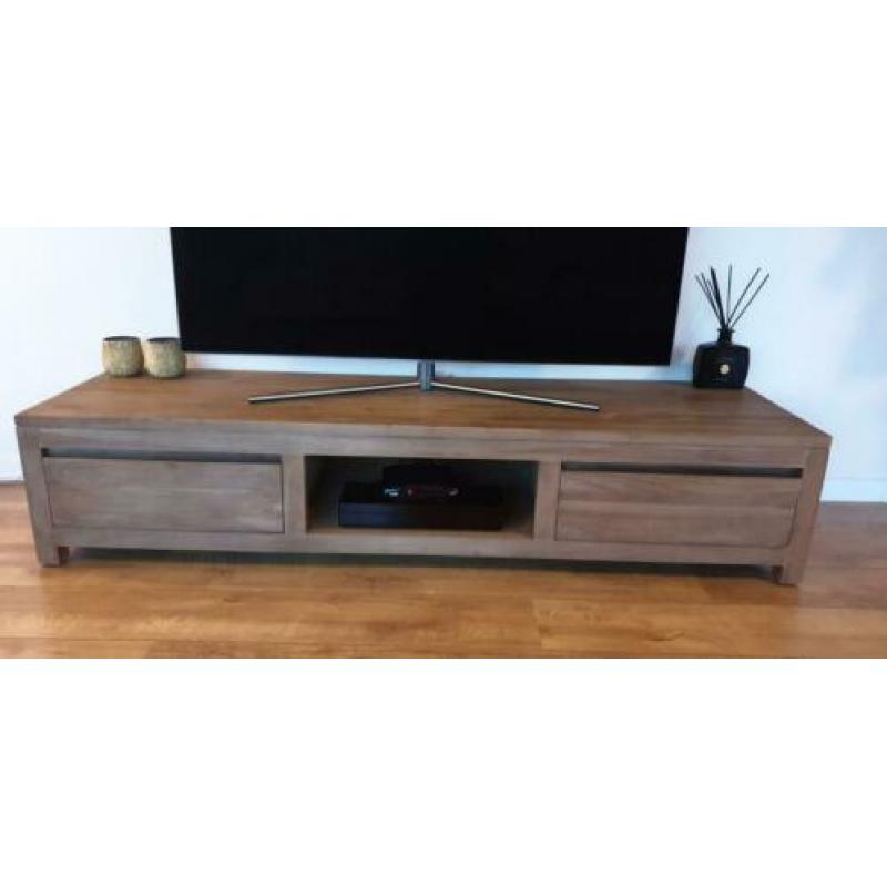 Prachtig houten tv meubel, zgan