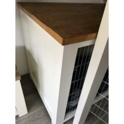 Bench met ombouw