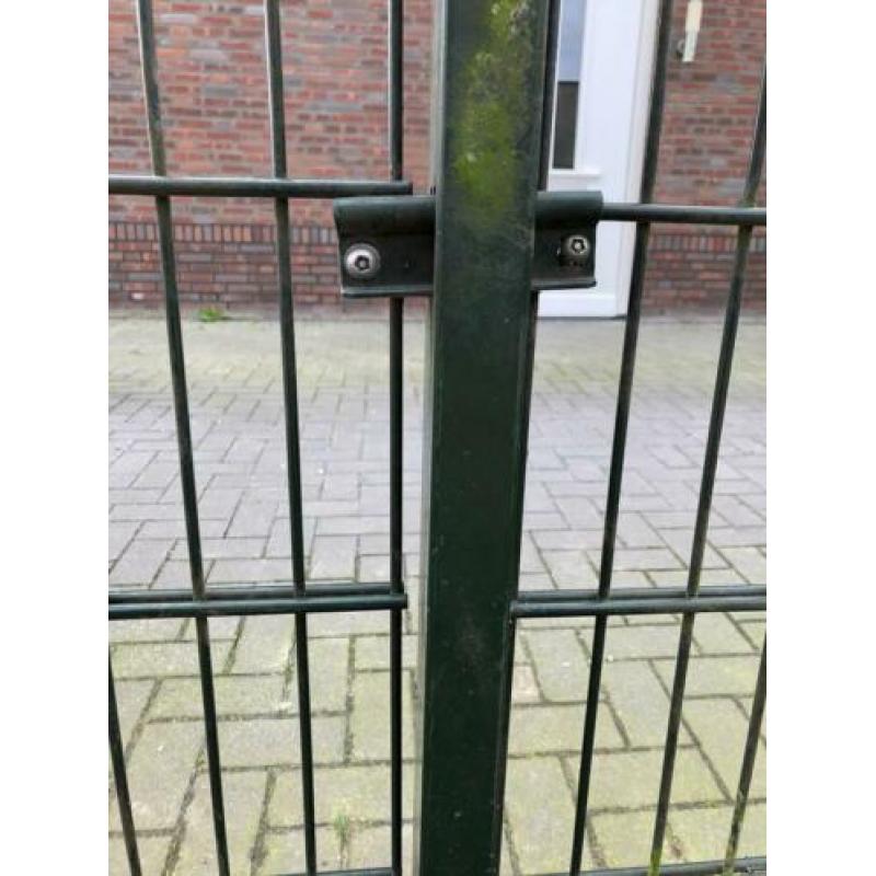 Groen hekwerk 22mtr lang