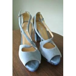 Schoenen OPRUIMING alles €5,- Geox sandalen/pumps blauw