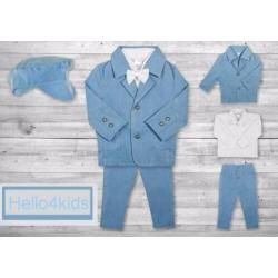 56 bruidsjonker romper doop baby trouwromper hemelsblauw
