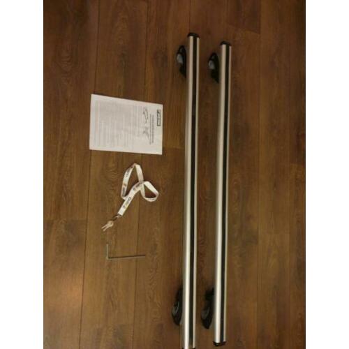 Universele dakdragers. Aluminium. Met 2 sleutelsbeschrijving