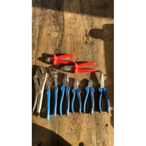 Gedore set van 8 tangen