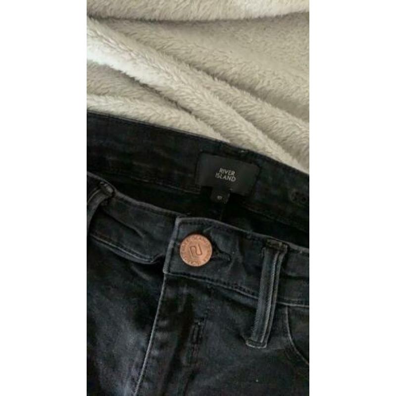 Zwarte jeans River Island maat s
