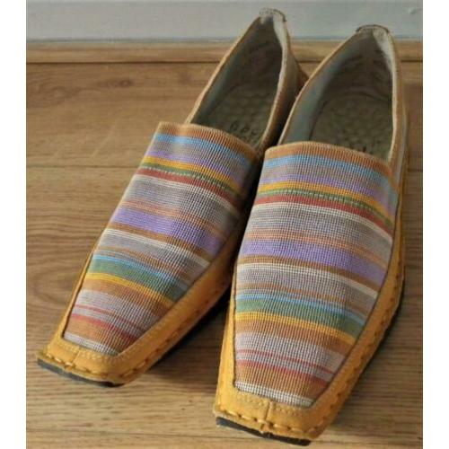 HOGL Sport Vrolijk Gekleurde Instappers maat 3 1/2 = maat 36