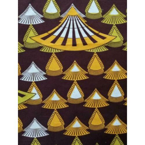 Afrikaanse Wax Stof | Vlisco | 90x120 cm