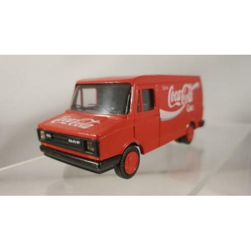 Daf 400 "Coca cola"Bestel Bus lion Car 1:43