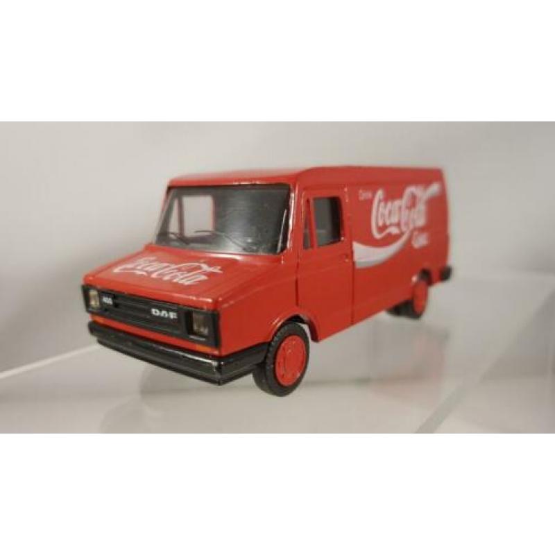 Daf 400 "Coca cola"Bestel Bus lion Car 1:43