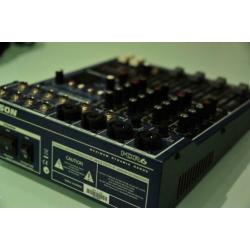 (Nieuw) Mooie 6 kanaals mixer / EQ + HD rec. tbv demo/PA etc