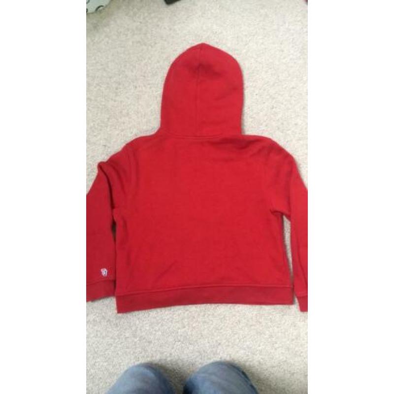 Tommy Hilfiger Hoodie Rood XXS