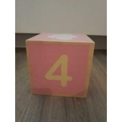 Blokkentoren/vormen little dutch roze