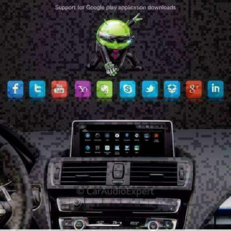 BMW 1serie F20 navigatie android 9.0 iDrive 8.8'' dab carkit
