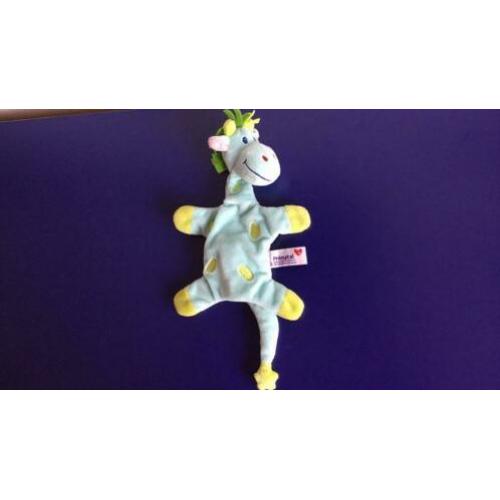 Prenatal giraf giraffe licht groene knuffel