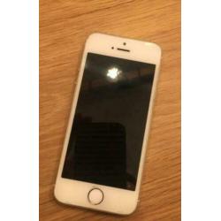 iPhone 5S goud wit gold 16 mb IZGST!!