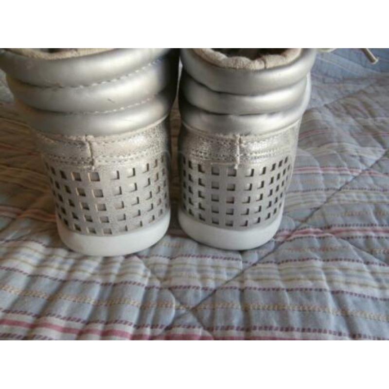 Leuke Zilver kleurige gymp 37