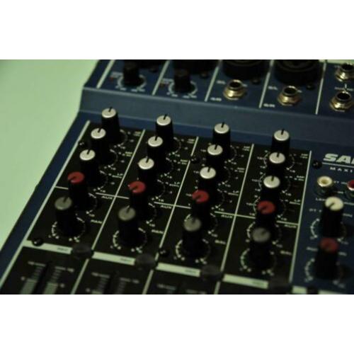 (Nieuw) Mooie 6 kanaals mixer / EQ + HD rec. tbv demo/PA etc