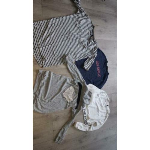 4 truien maat s/m verschillende merken GOED DOEL