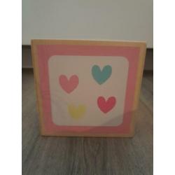 Blokkentoren/vormen little dutch roze