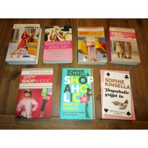 Sophie Kinsella 8 x shopaholic in 7 boeken samen voor