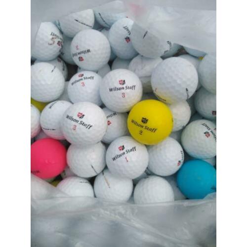 100 Wilson staff dx2 soft AAA golfballen voor 60 euro!