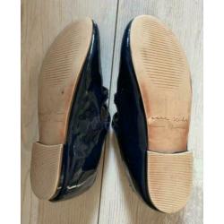 Zara kids blauwe lak schoenen maat 30